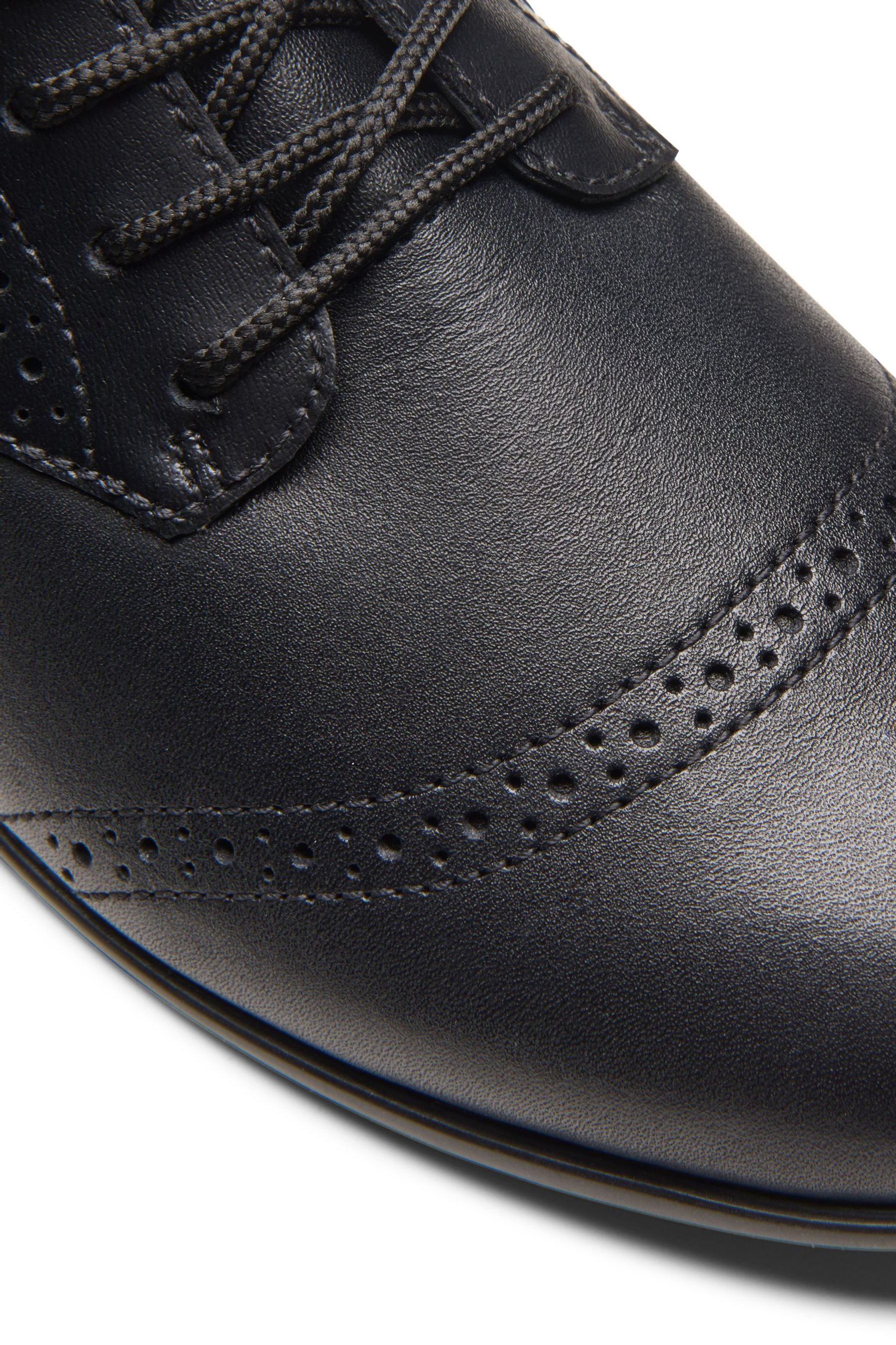 Buy Clarks Black Wide Fit G Leather Younger Girls Finja Brogues from the Next UK online shop