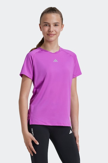 adidas Purple Kids T-Shirt