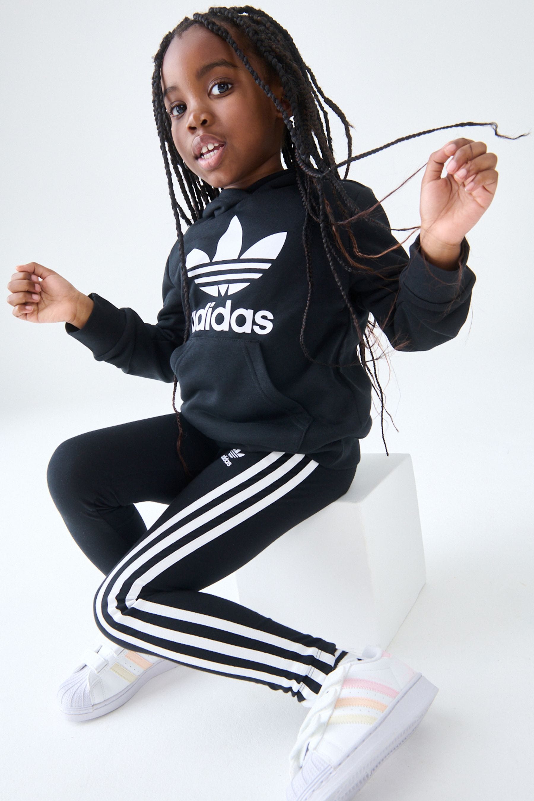 Adidas hoodie and tights tracksuit hotsell