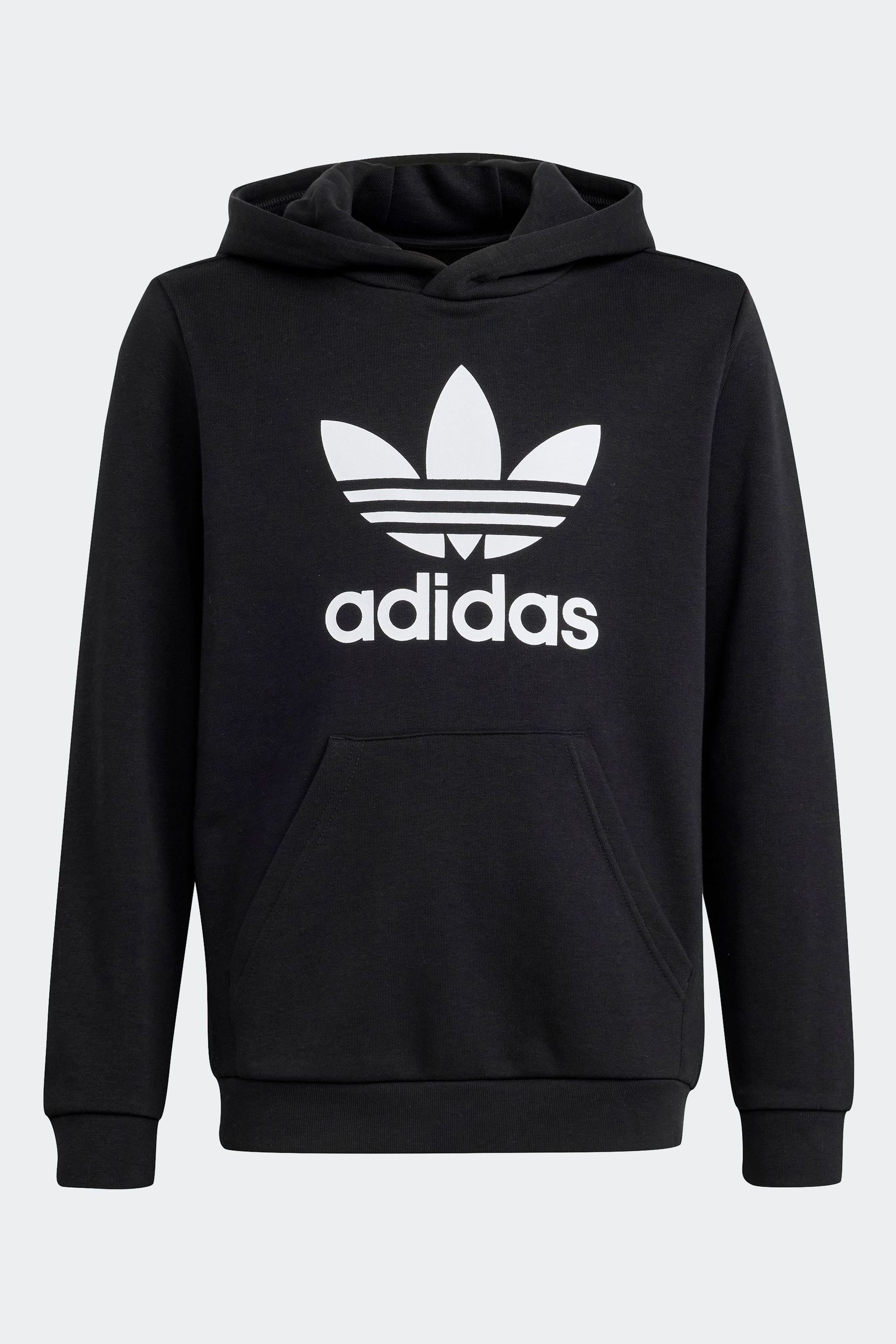 Buy adidas Black Kids Originals Trefoil Hoodie from the Next UK online shop