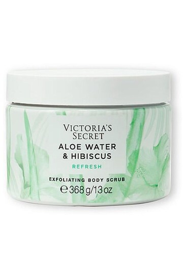 Victoria's Secret Aloe Water Hibiscus Natural Beauty Exfoliating Body Scrub