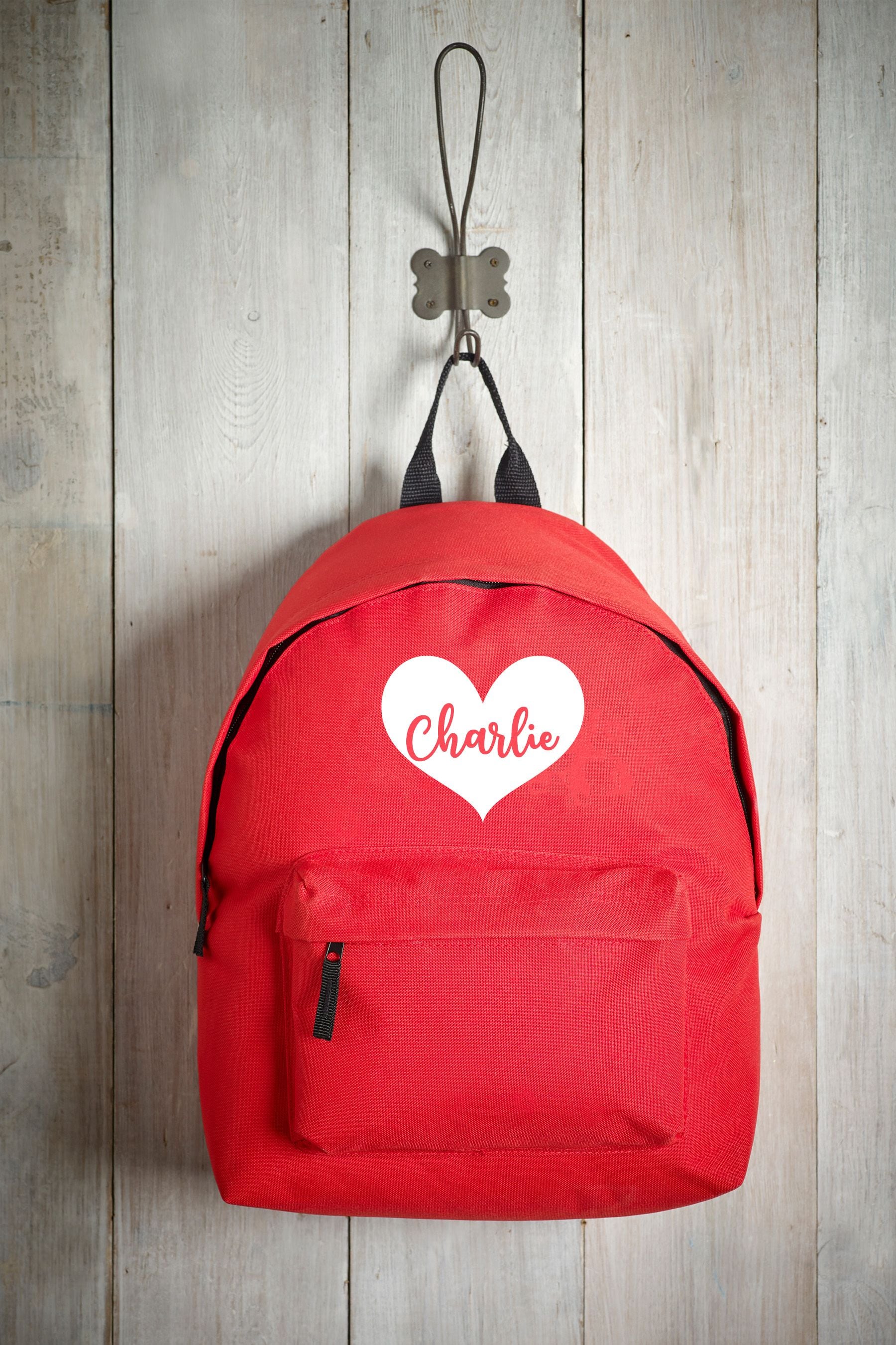 Valentino top heart backpack