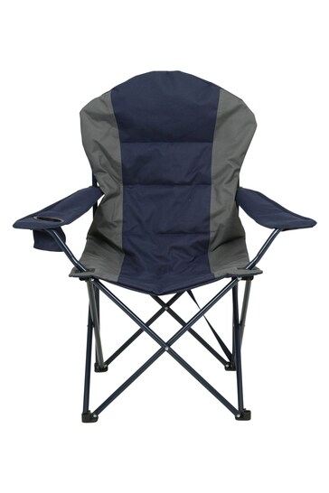Mountain Warehouse Navy Deluxe Camping Chair