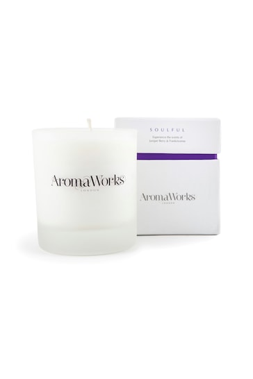 AromaWorks Clear Soulful Medium 30cl Scented Candle