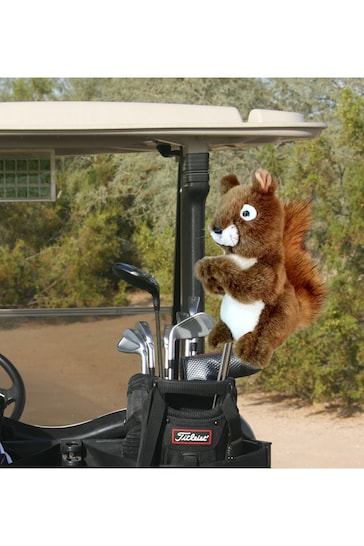 Daphnes Headcovers Brown Squirrel Golf Cover