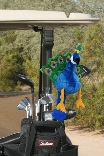 Fast Fold Blue Peacock Golf Cover