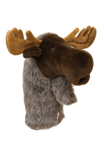 Daphnes Headcovers Brown Moose Golf Cover