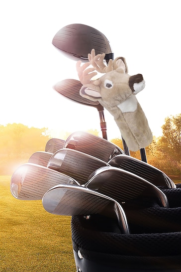 Daphnes Headcovers Brown Deer Deer Golf Cover