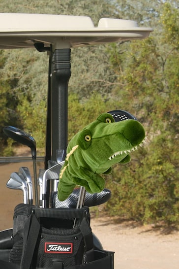 Fast Fold Green Alligator Golf Cover