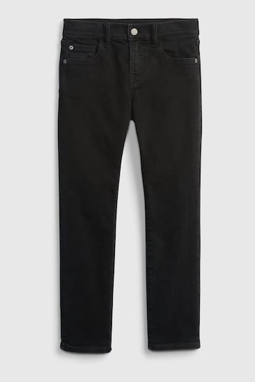 Gap Black Soft Slim Straight Jeans