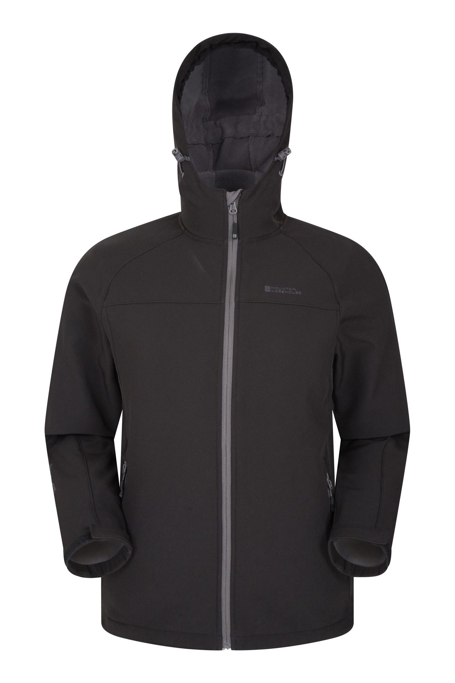 Exodus printed top mens showerproof softshell