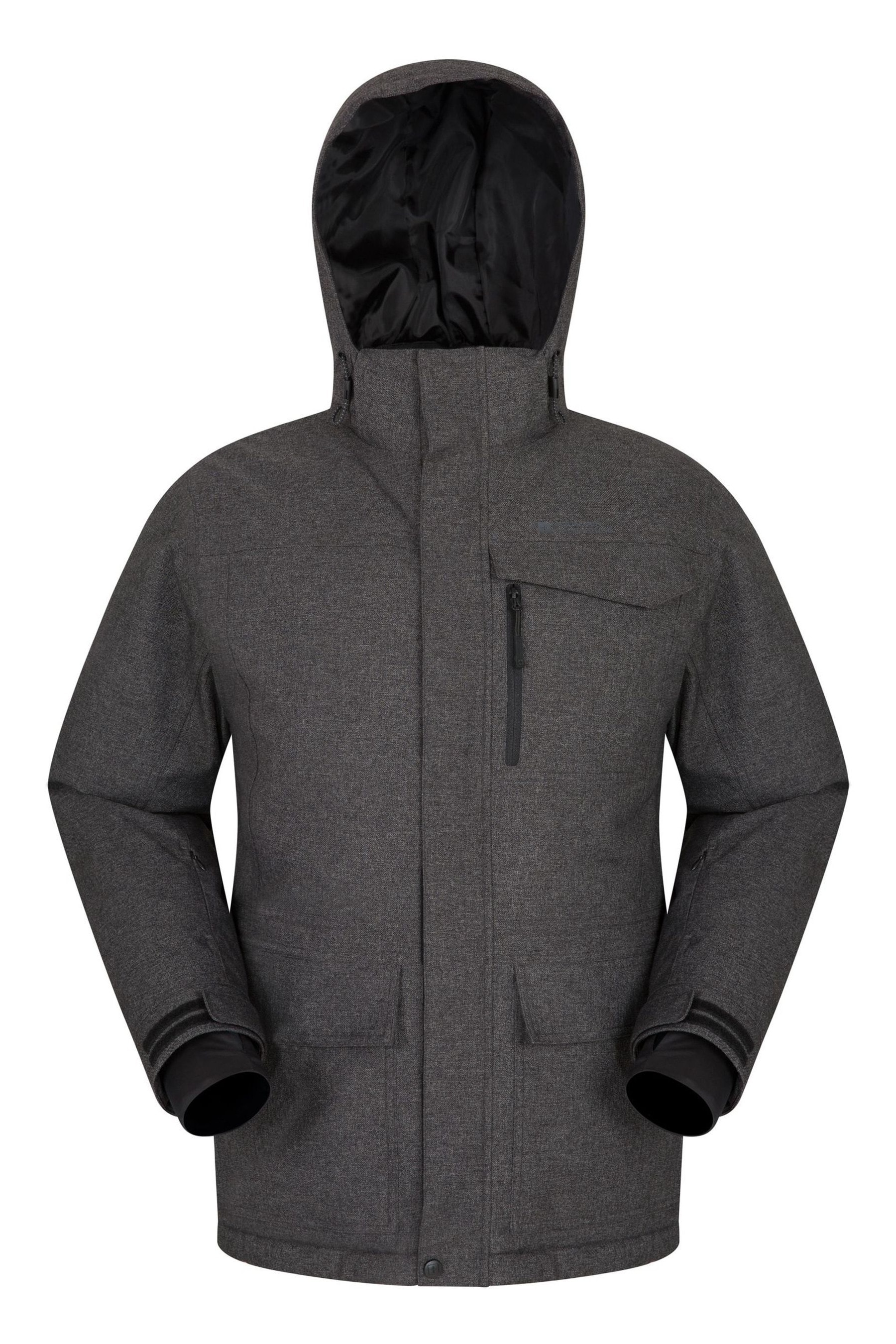 Buy Mountain Warehouse Black and Grey Comet Mens Ski Jacket from