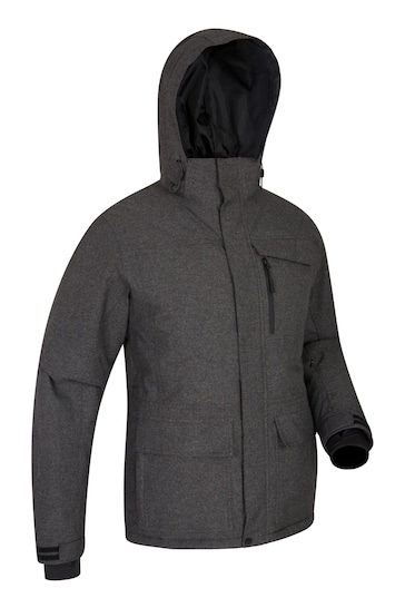 Mountain Warehouse Black and Grey Comet Mens Ski Jacket