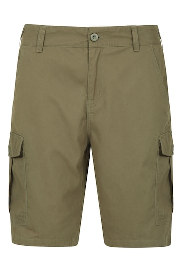 Buy Mountain Warehouse Khaki Green Lakeside Mens Cargo Shorts from the ...
