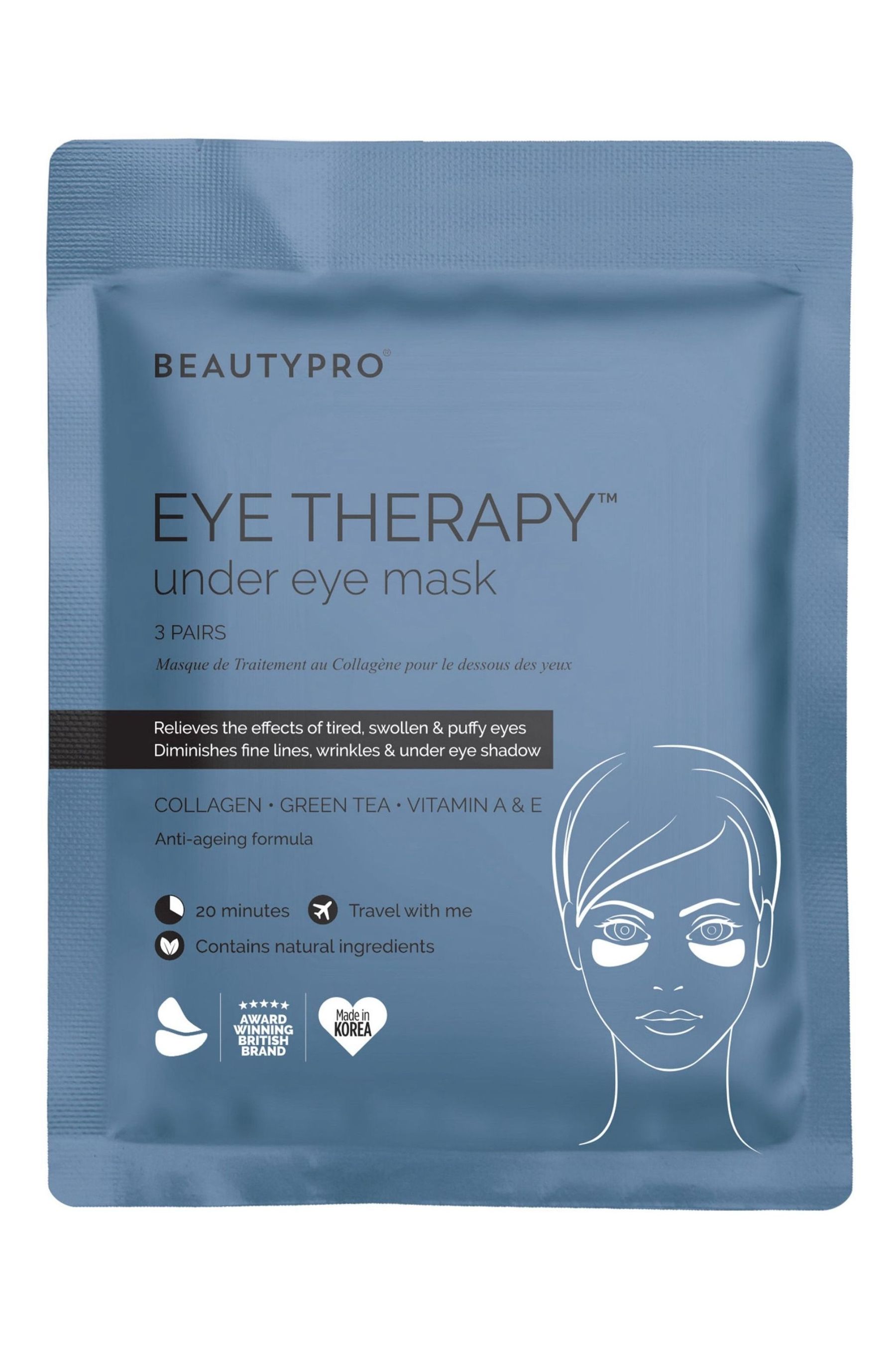 Buy BeautyPro Eye Therapy Collagen Under Eye Mask from the Next UK