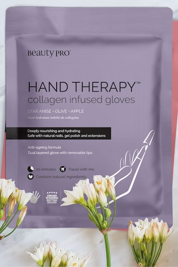 BeautyPro Hand Therapy Collagen Infused Glove