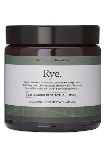 The Brighton Beard Co. Rye Exfoliating Face Scrub 120ml
