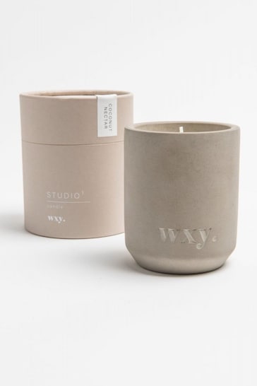 Wxy Clear Studio 1 Scented Candle 10.5oz Coconut Nectar