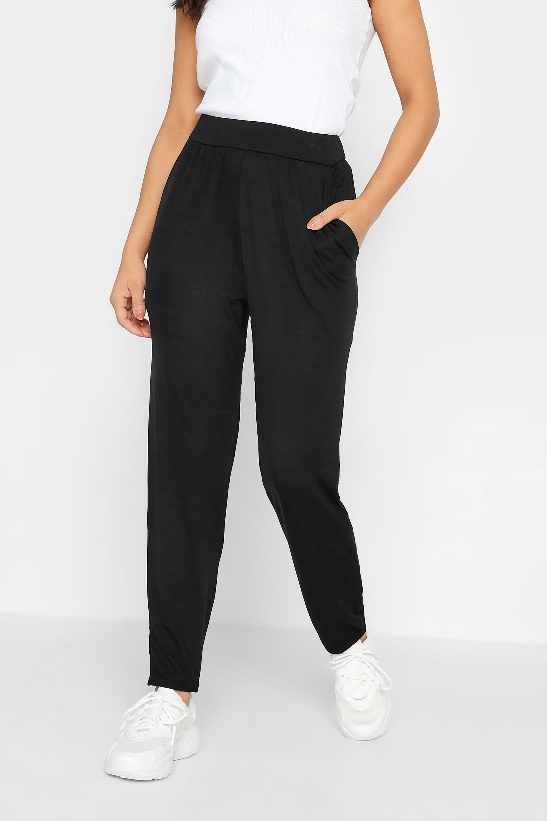 PixieGirl Petite Black Harem Trousers