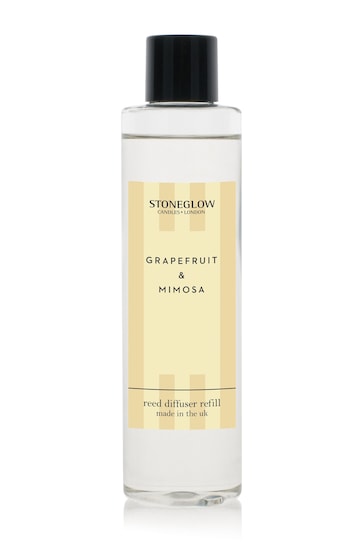 Stoneglow Clear Modern Classics Grapefruit and Mimosa Diffuser Refill 200ml