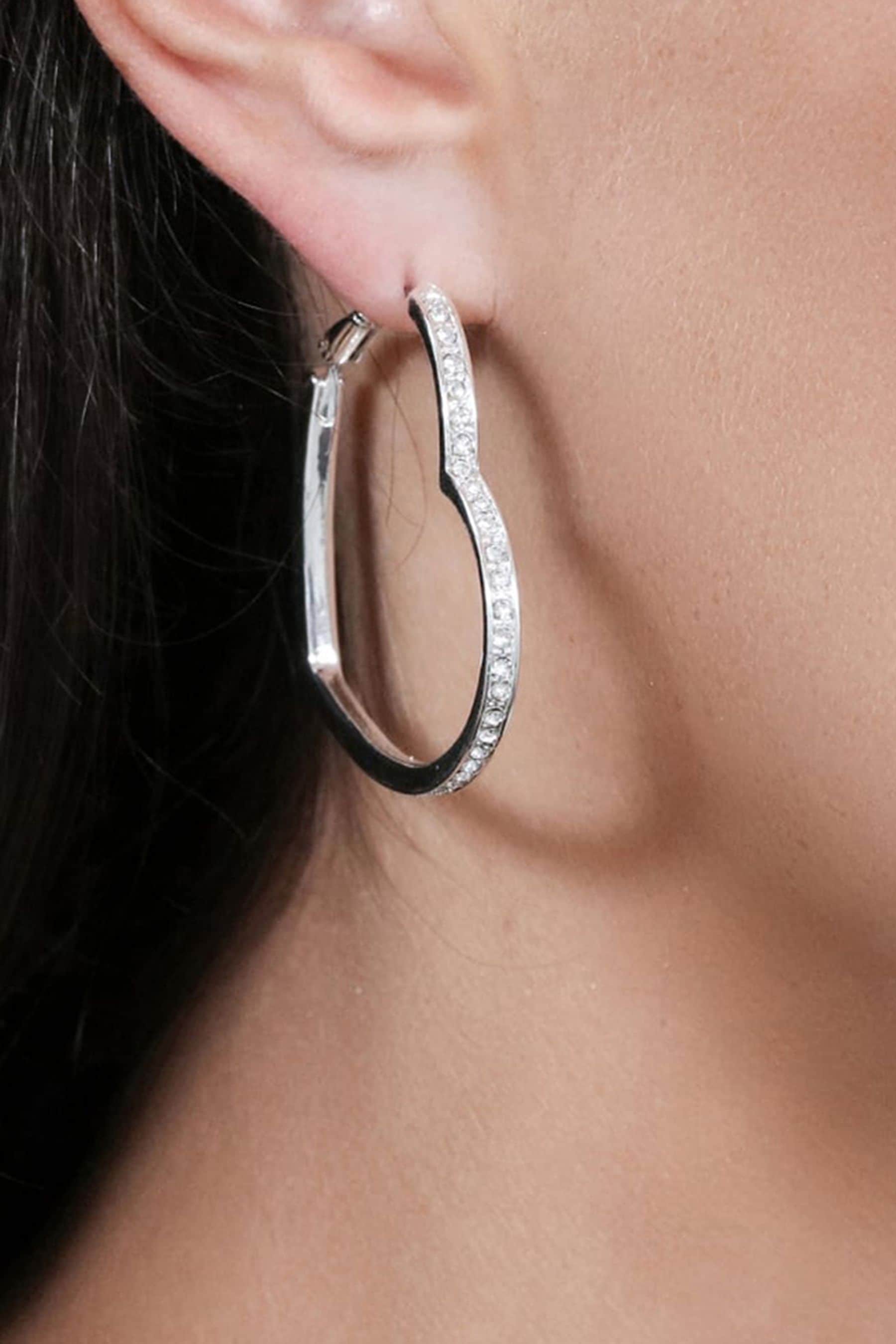 Lipsy heart earrings top