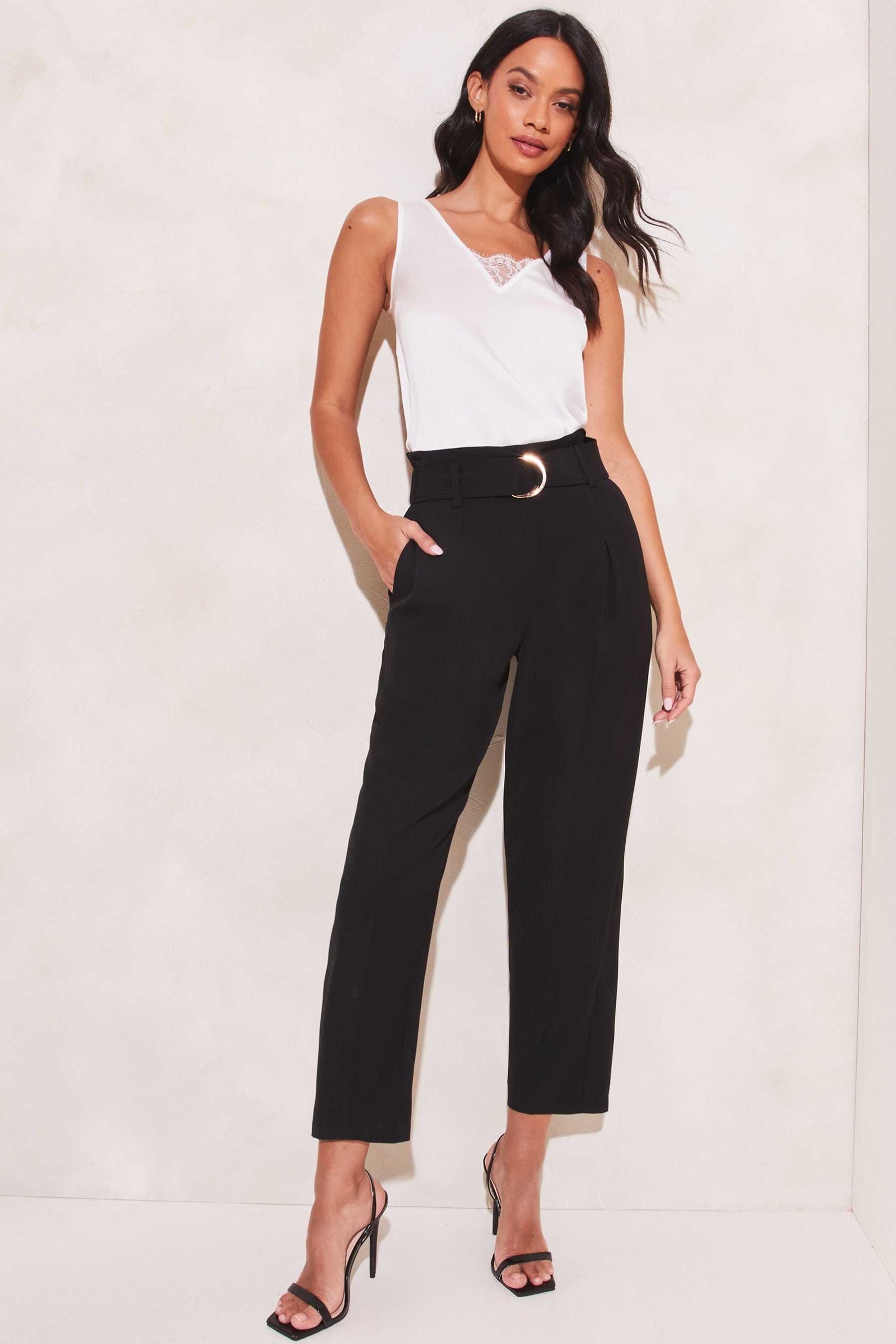 V neck lace camisole on sale