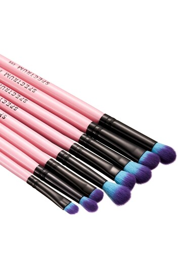 Spectrum Collections 8 Piece Pink Eyes Brush Set