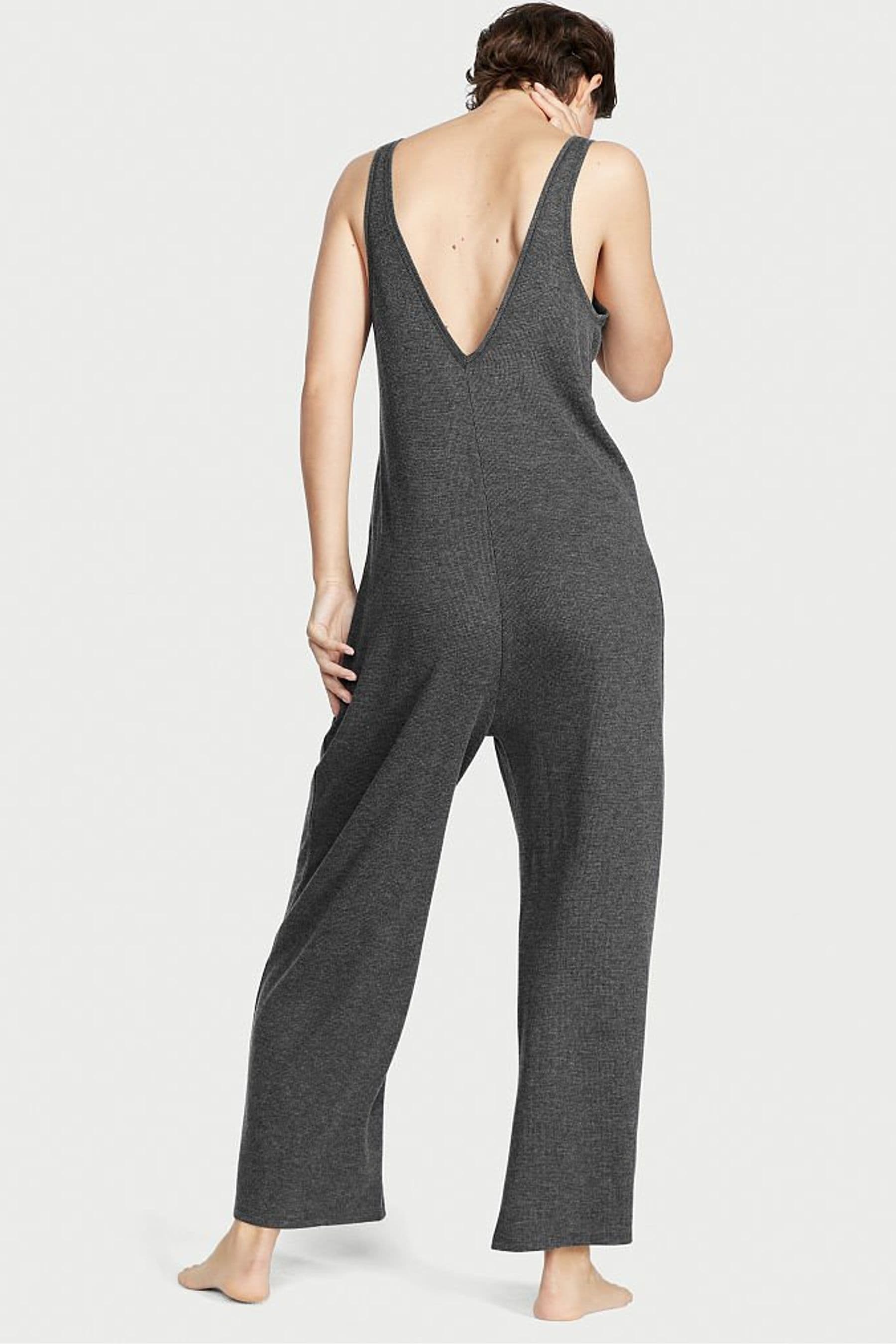 Buy Victoria s Secret Grey Marl Lounge Jumpsuit from the Next UK