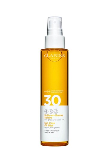 Clarins Sun Care Oil Mist UVB/UVA 30 for Body & Hair  150ml