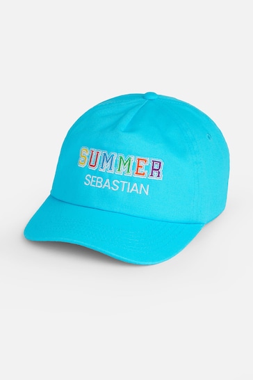 Personalised Summer Cap by Dollymix