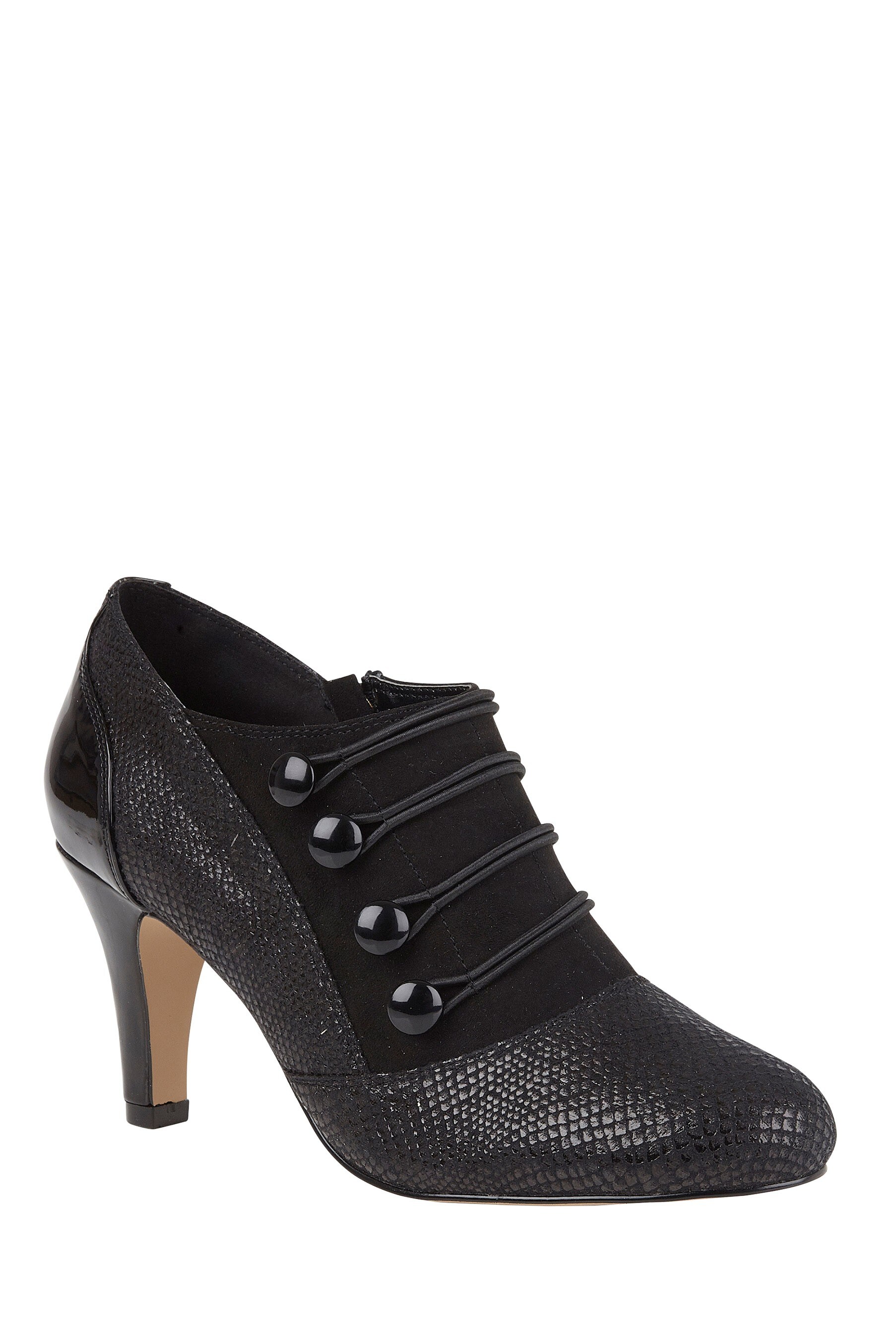 Lotus button top boots
