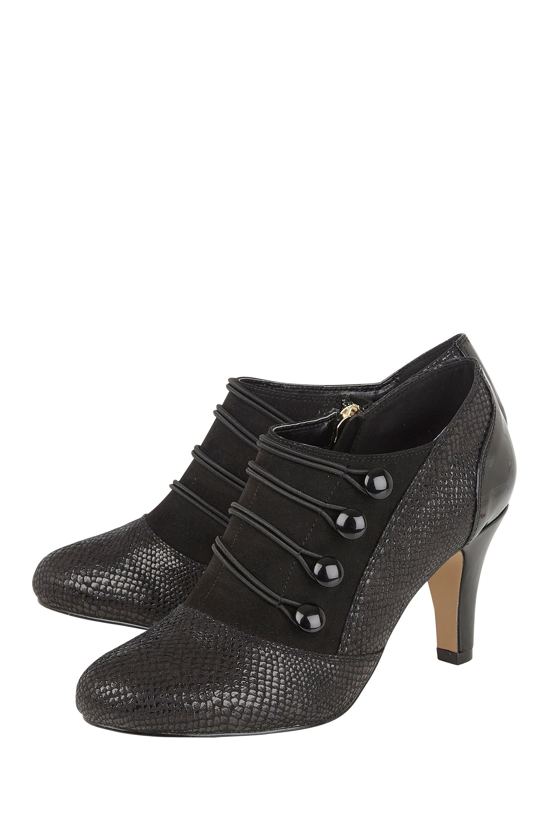 Lotus cheap button boots