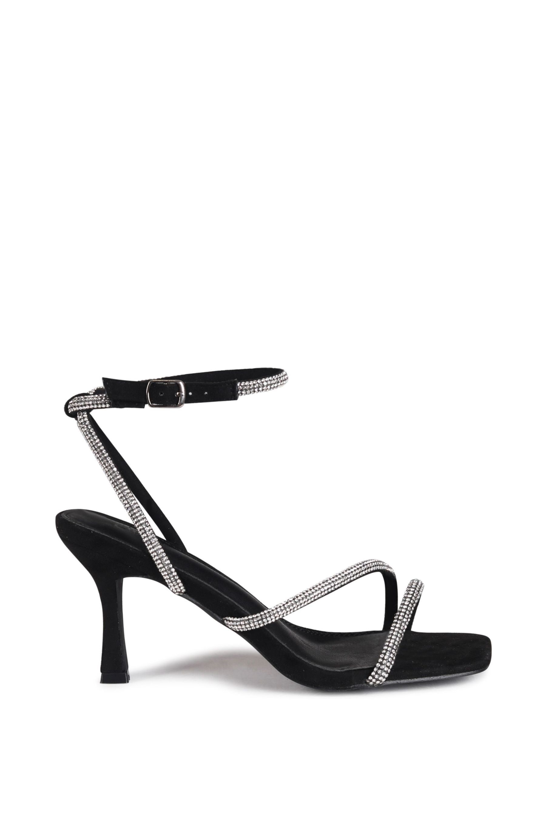 Diamante heeled sandals uk on sale