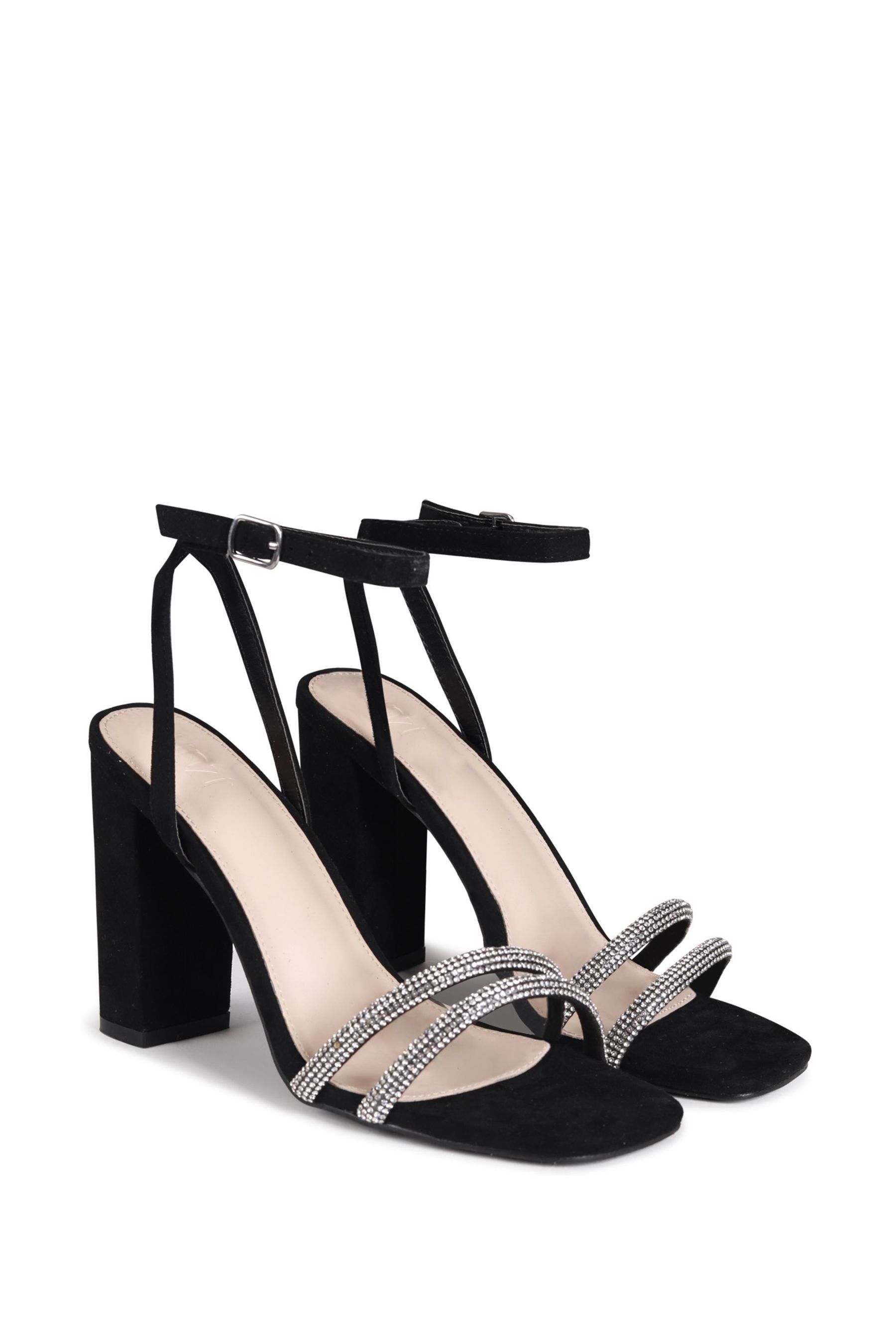 Ladies discount diamante shoes