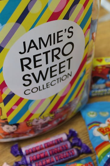 Personalised Retro Sweet Jar - Large by Great Gifts