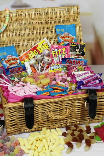 Personalised Retro Sweet Hamper by Great Gifts