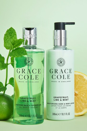 Grace Cole Grapefruit, Lime & Mint Body Care Duo 300ml
