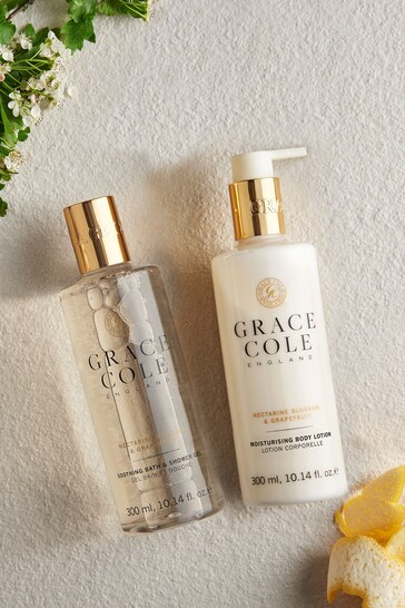 Grace Cole Nectarine Blossom And Grapefruit 300ml Body Lotion