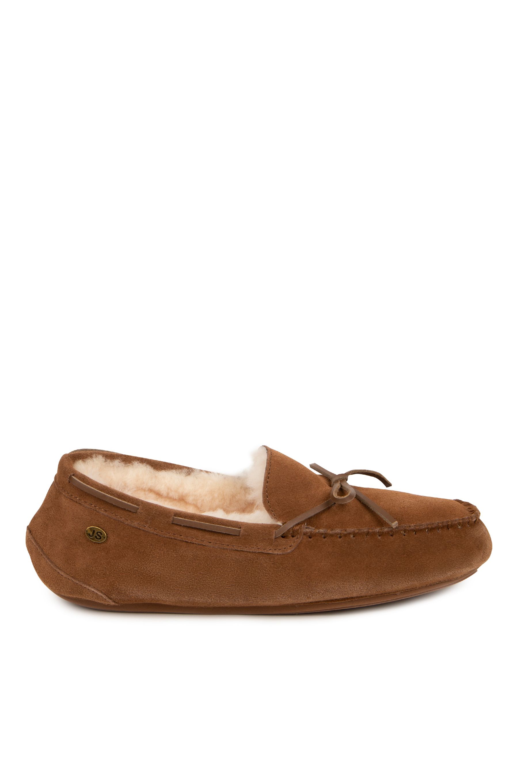 Buy Just Sheepskin Tan Mens Torrington Slippers from the Next UK