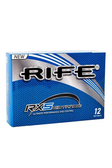 Rife White Rx5 Distance 12 Ball Pack