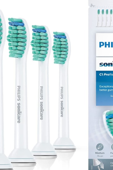 Philips Sonicare Pro Results Replacement Brush Heads, Pack of 4 HX6014/07