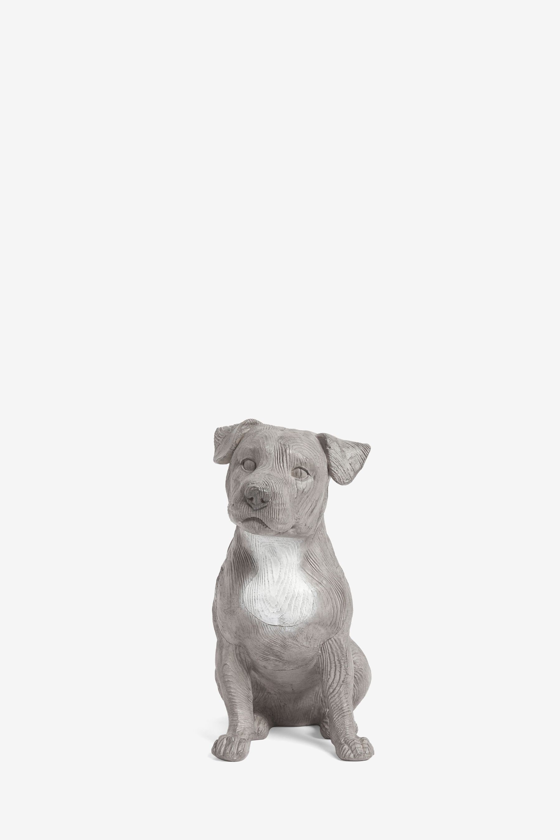 Silver staffordshire bull terrier ornaments cheap
