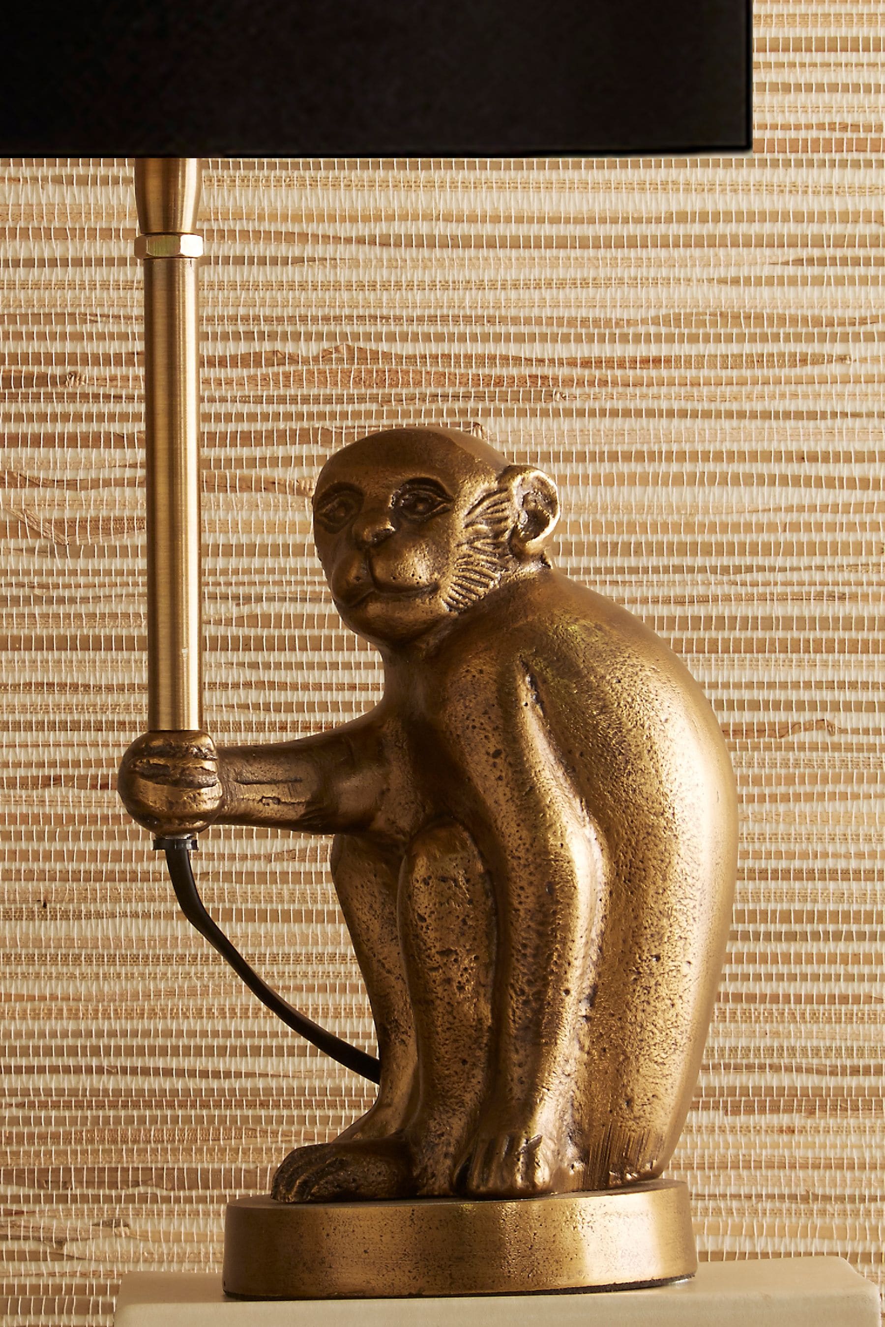 Monkey table store lamp next