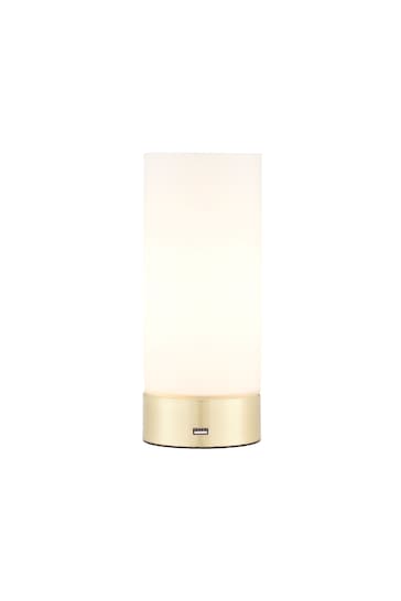 Gallery Home Brushed Brass Lara Table Lamp