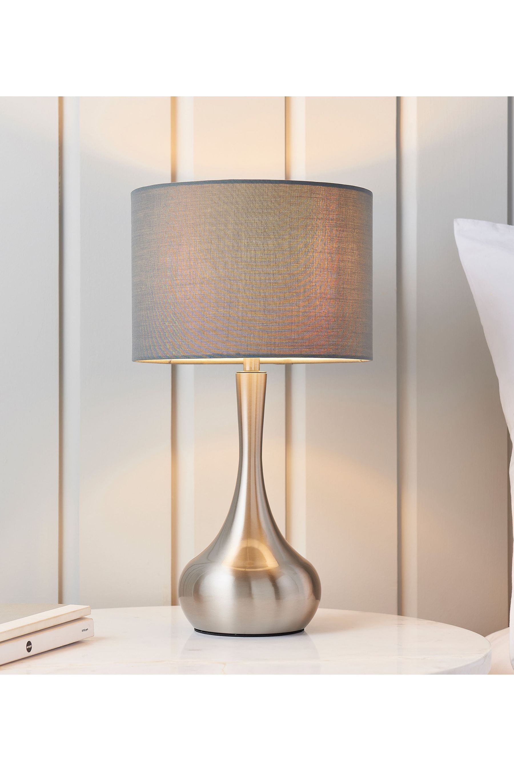 Next shop silver lamp