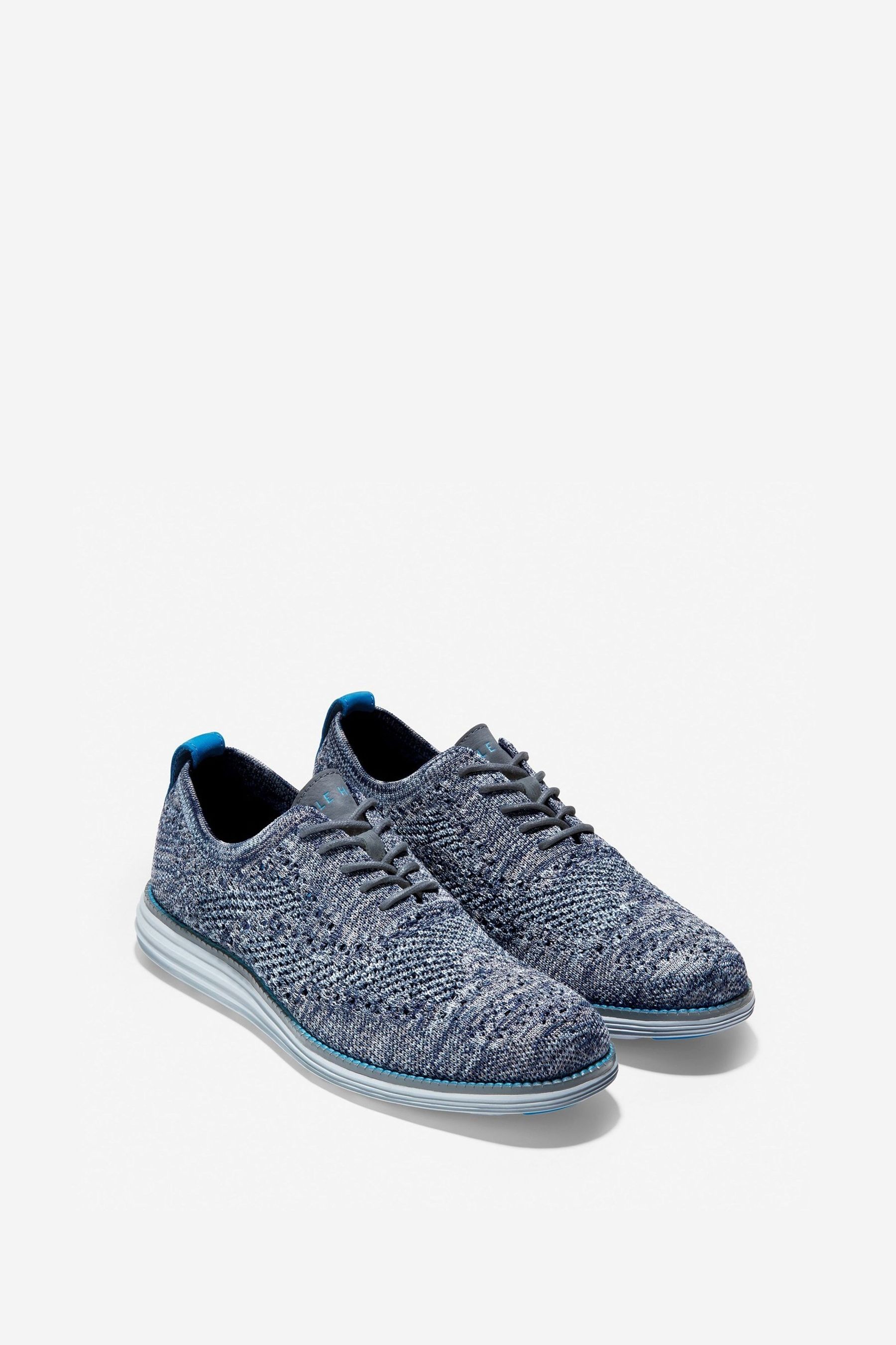 Cole haan blue wingtip on sale shoes