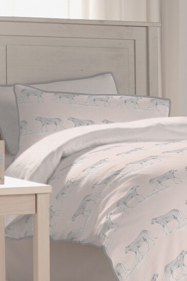 Sam Faiers Little Knightley's Blush Pink Kids Masai Duvet Cover and Pillowcase Set