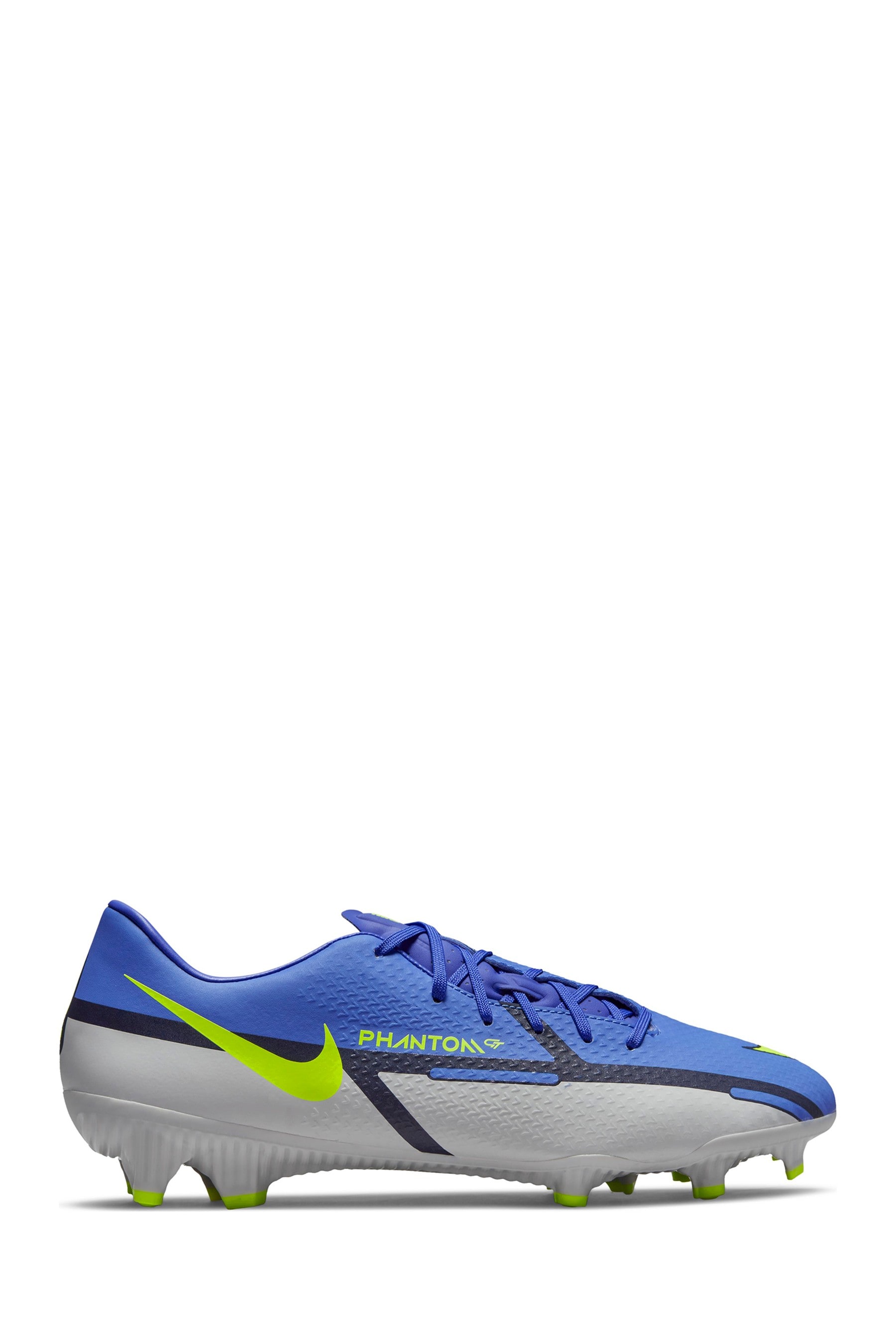Nike phantom hot sale boots blue