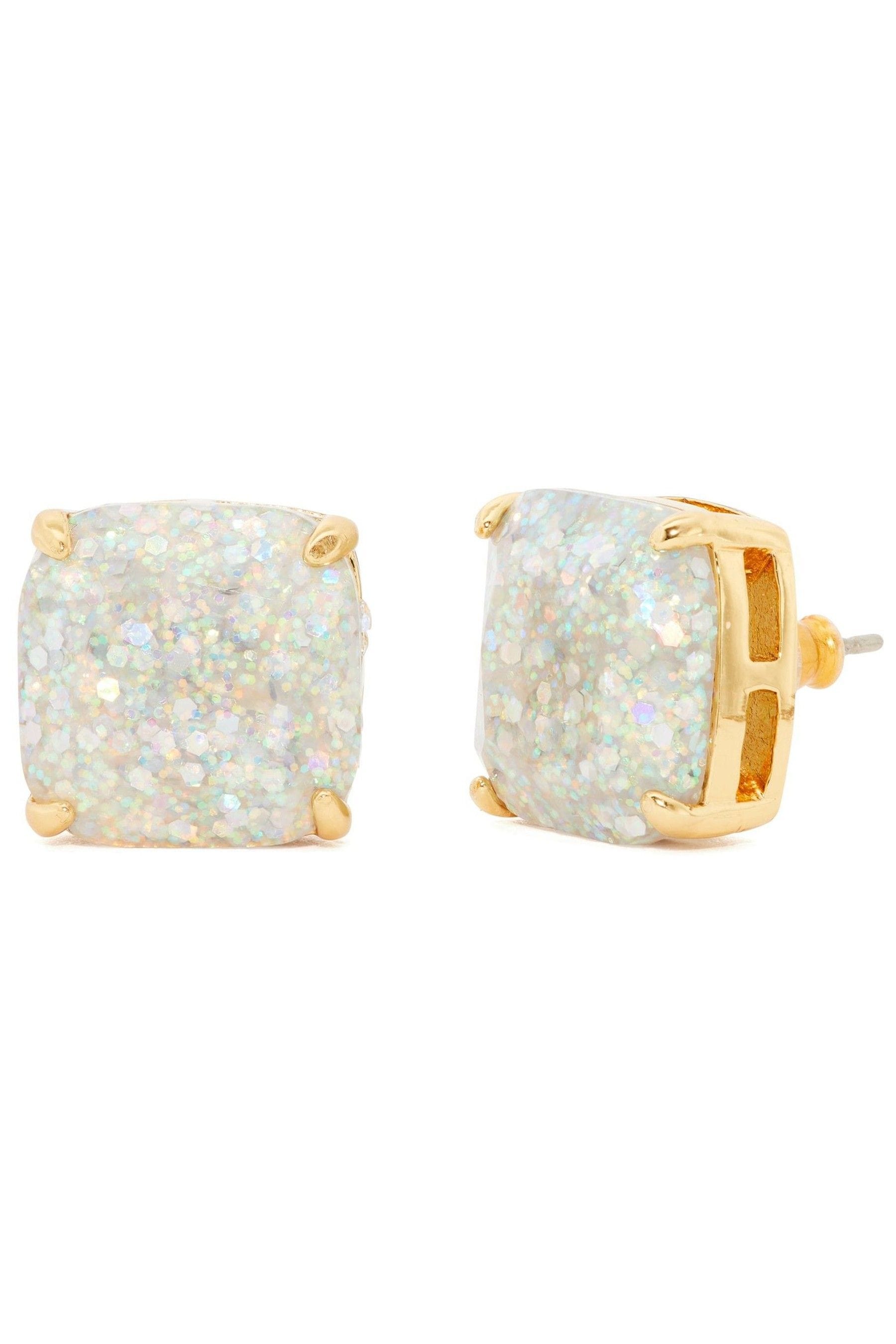 Kate spade new hot sale york glitter stud earrings