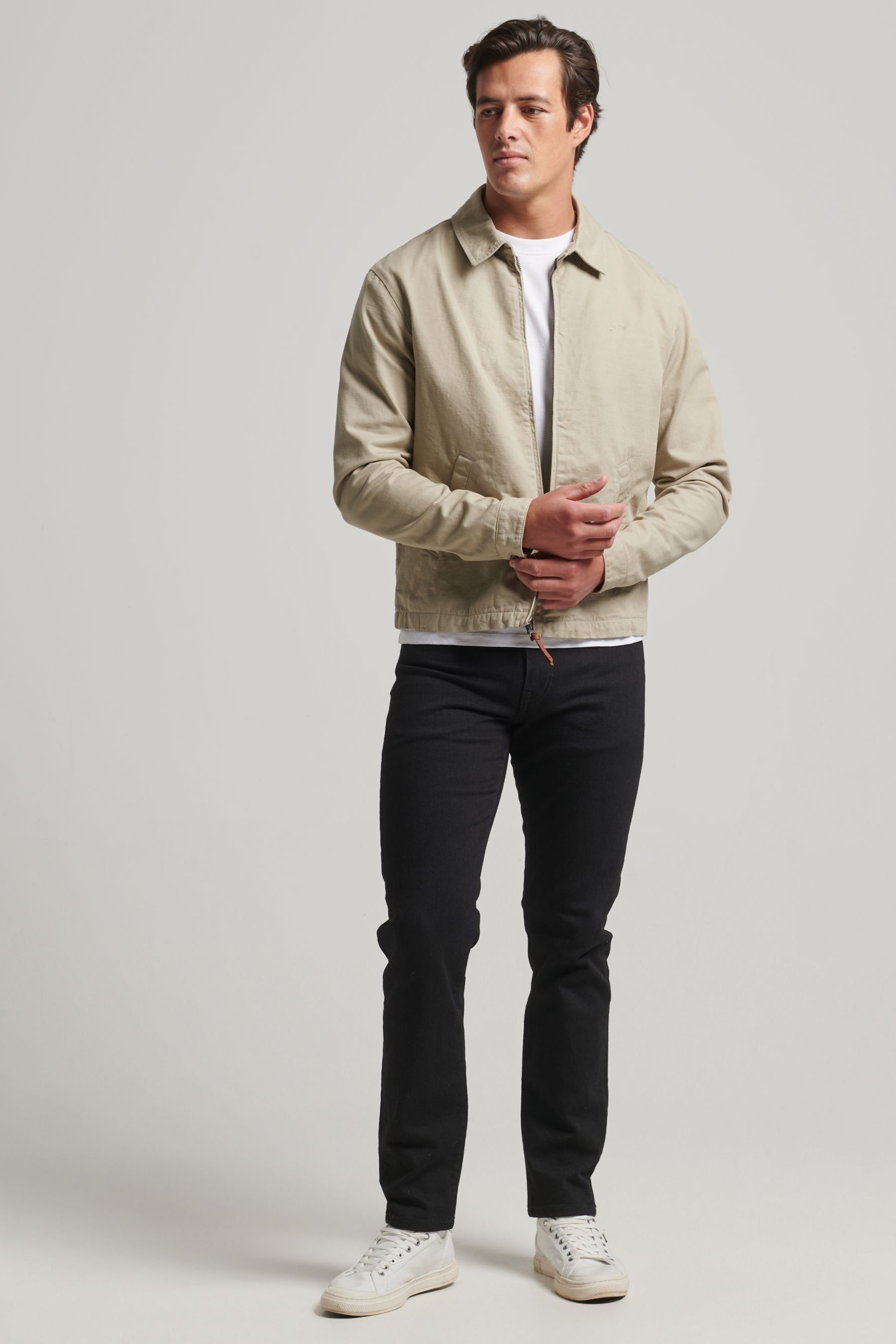 Mens classic discount harrington jacket